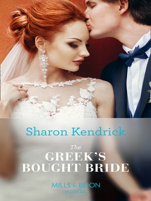 cover image of The Greek's Bought Bride